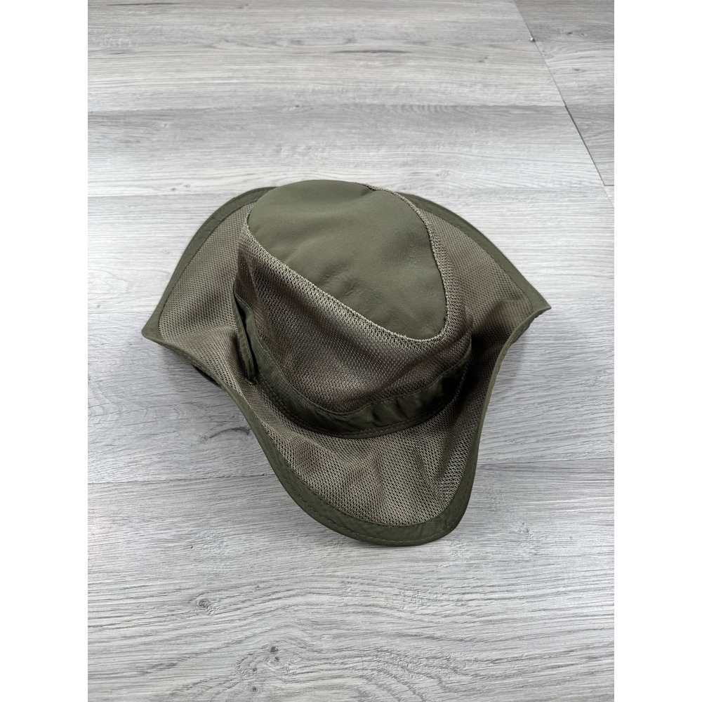Conner Hat Cap Bucket Men XL Green Olive Pocket Military Organic Cotton Handmade